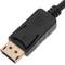 Cabo adaptador Lanberg mini Displayport macho para HDMI-A fêmea 10 cm