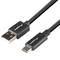 Cable USB C mascle a USB A mascle 2.0 negre 0,5 m de Lanberg CA-USBO-15CU-0005-BK