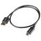 Cable USB C mascle a USB A mascle 2.0 negre 0,5 m de Lanberg CA-USBO-15CU-0005-BK