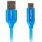 Lanberg USB-C macho para USB-A macho 2.0 cabo 0,5 m azul CA-USBO-21CU-0005-BL