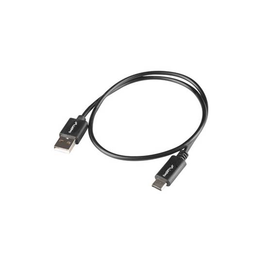 Lanberg USB C male naar USB A male 2.0 zwarte kabel 1.8m van Black Box en Quick Charge 3.0 CA-USBO-15CU-0018-BK