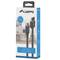 Lanberg USB C male naar USB A male 2.0 kabel zwart 1m van Black Box QC 3.0 CA-USBO-15CU-0010-BK