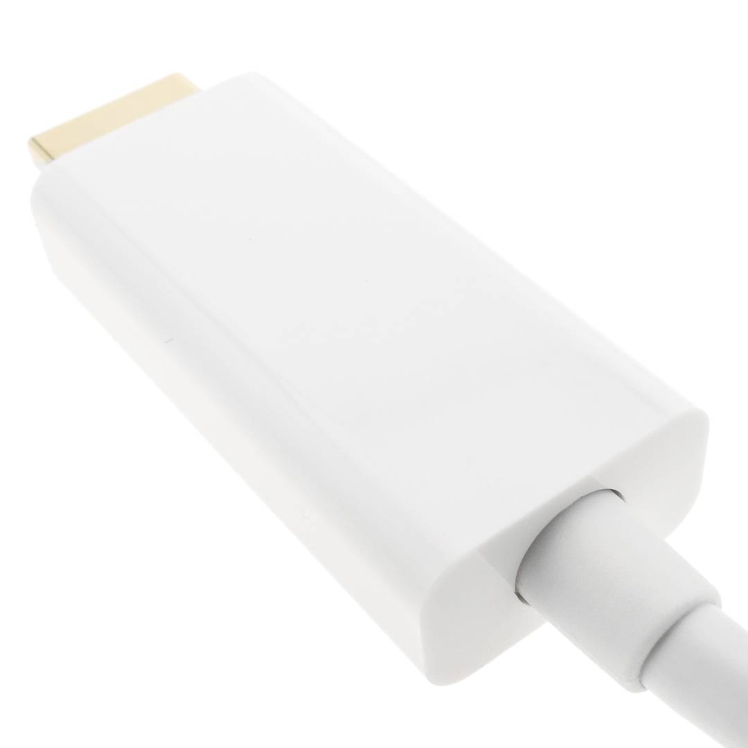 Adaptateur Mini DisplayPort male vers HDMI câble male 1 m