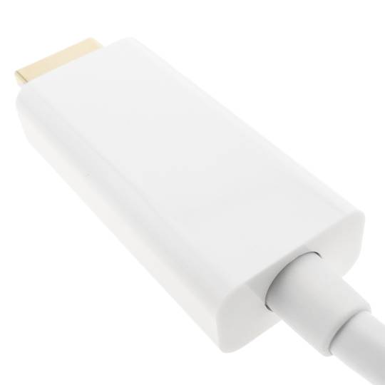 Adaptateur Mini DisplayPort male vers HDMI câble male 1 m