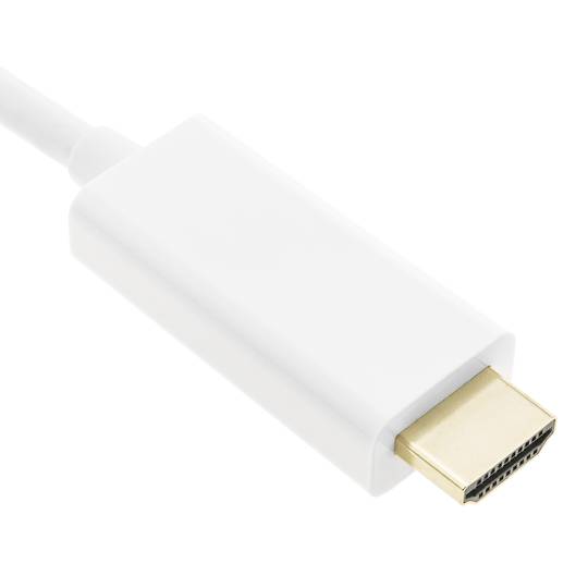 Cable Mini DisplayPort Male to HDMI Male 2 m