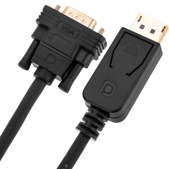 Cable DisplayPort male vers VGA male 1 m