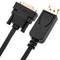 Cable DisplayPort male vers VGA male 1 m