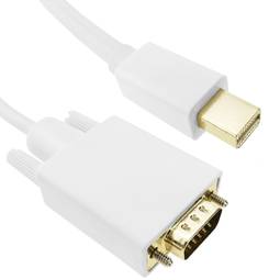 Kabel Mini DisplayPort męski na VGA męski 5 m