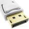 Cable Mini Displayport a Displayport 2K 4K 1080p FullHD for digital audio and video 2m white