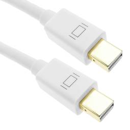 Kabel Full Display Mini Displayport 2K 4K 1080p do 3-metrowego białego cyfrowego audio i wideo