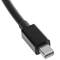 Cable Mini Displayport 2K 4K 1080p FullHD per àudio i vídeo digital de 3m negre