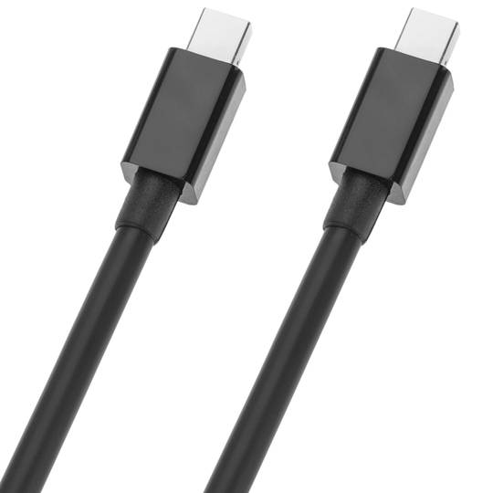 Cable Mini Displayport 2K 4K 1080p FullHD per àudio i vídeo digital de 3m negre