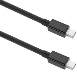 Mini Displayport Kabel 2K 4K 1080p FullHD für digitales Audio und Video, 5m schwarz