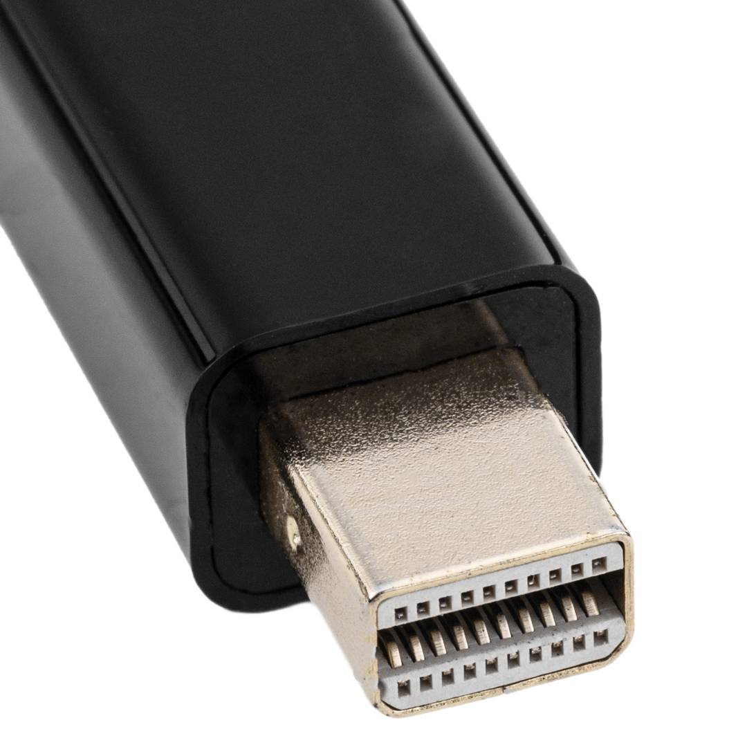 Cabo de vídeo 4K 1.8m Mini DisplayPort MDP para HDMI 1080p FullHD 2K 4K