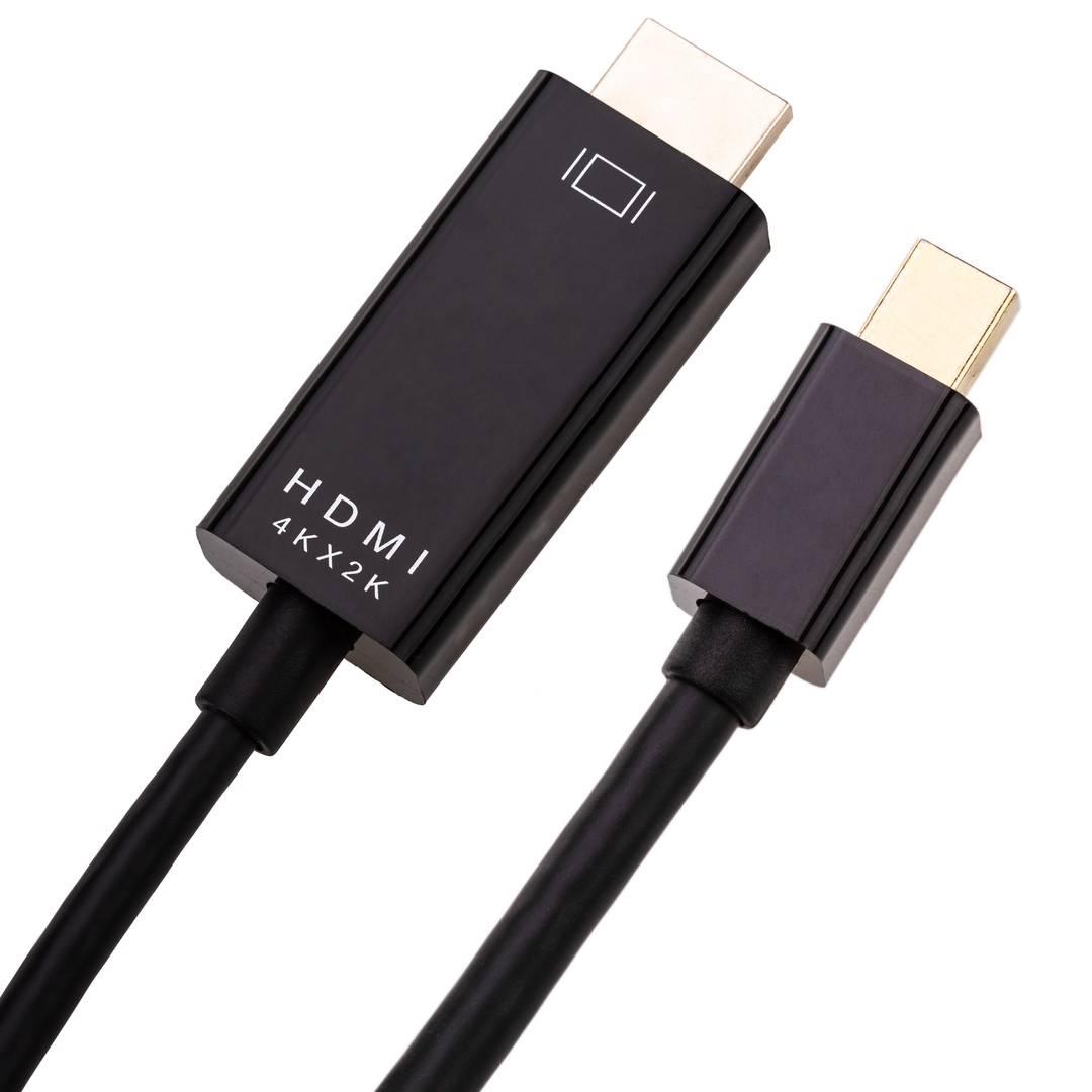 Cable de vídeo 4K 1 8m de Mini DisplayPort MDP a HDMI 1080p FullHD 2K