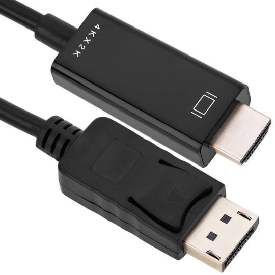 Cable de vídeo 4K 5m de DisplayPort DP a HDMI 1080p FullHD 2K 4K