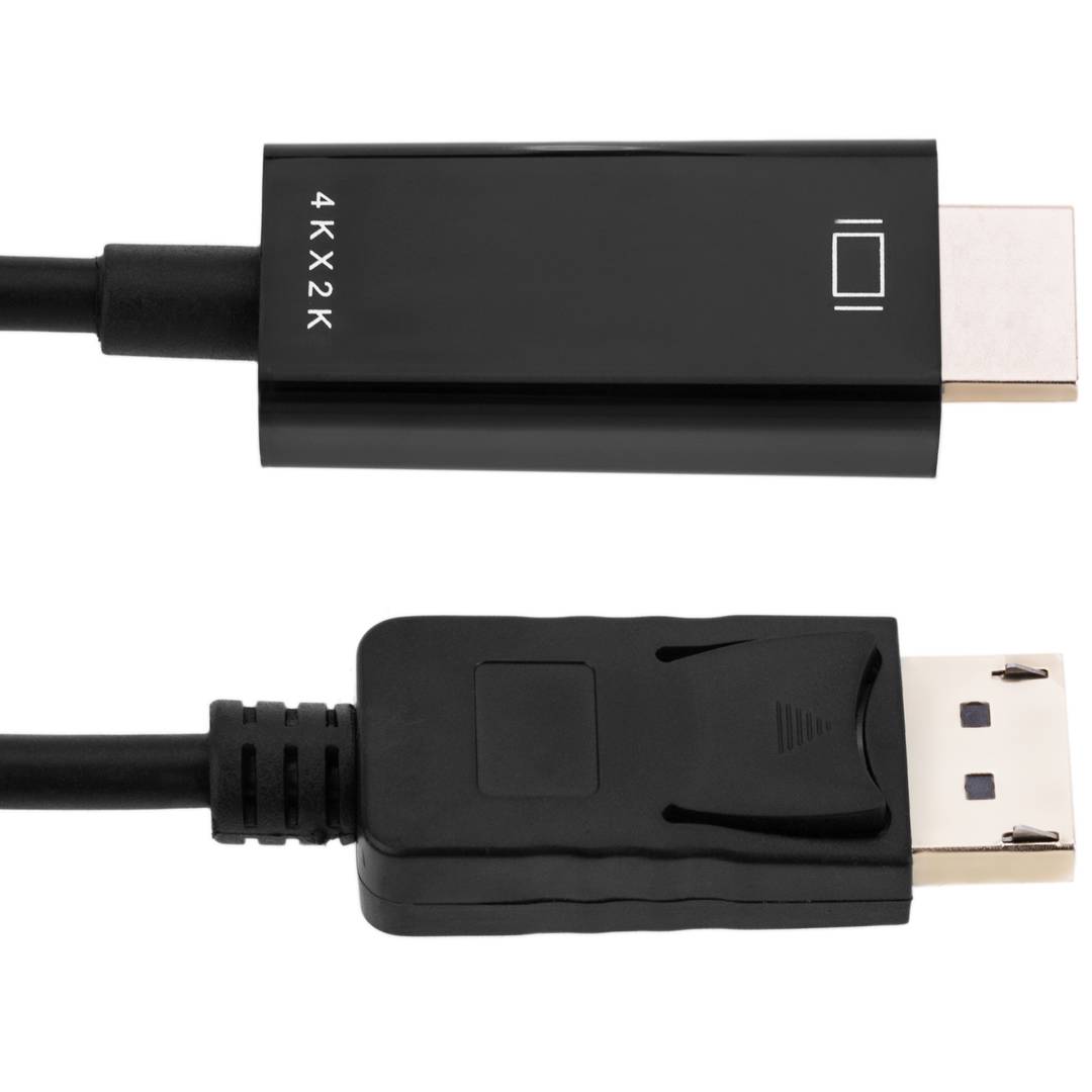 Cable de vídeo 4K 5m de DisplayPort DP a HDMI 1080p FullHD 2K 4K