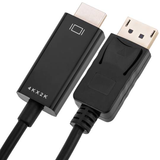 Cable de vídeo 4K 5m de DisplayPort DP a HDMI 1080p FullHD 2K 4K