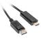 Cabo DisplayPort 1.1 para HDMI 8.64 Gb/s Lanberg preto 3 m