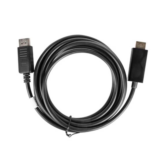 Cabo DisplayPort 1.1 para HDMI 8.64 Gb/s Lanberg preto 3 m