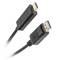 Cabo DisplayPort 1.1 para HDMI 8,64 Gb/s Lanberg preto 1,8 m