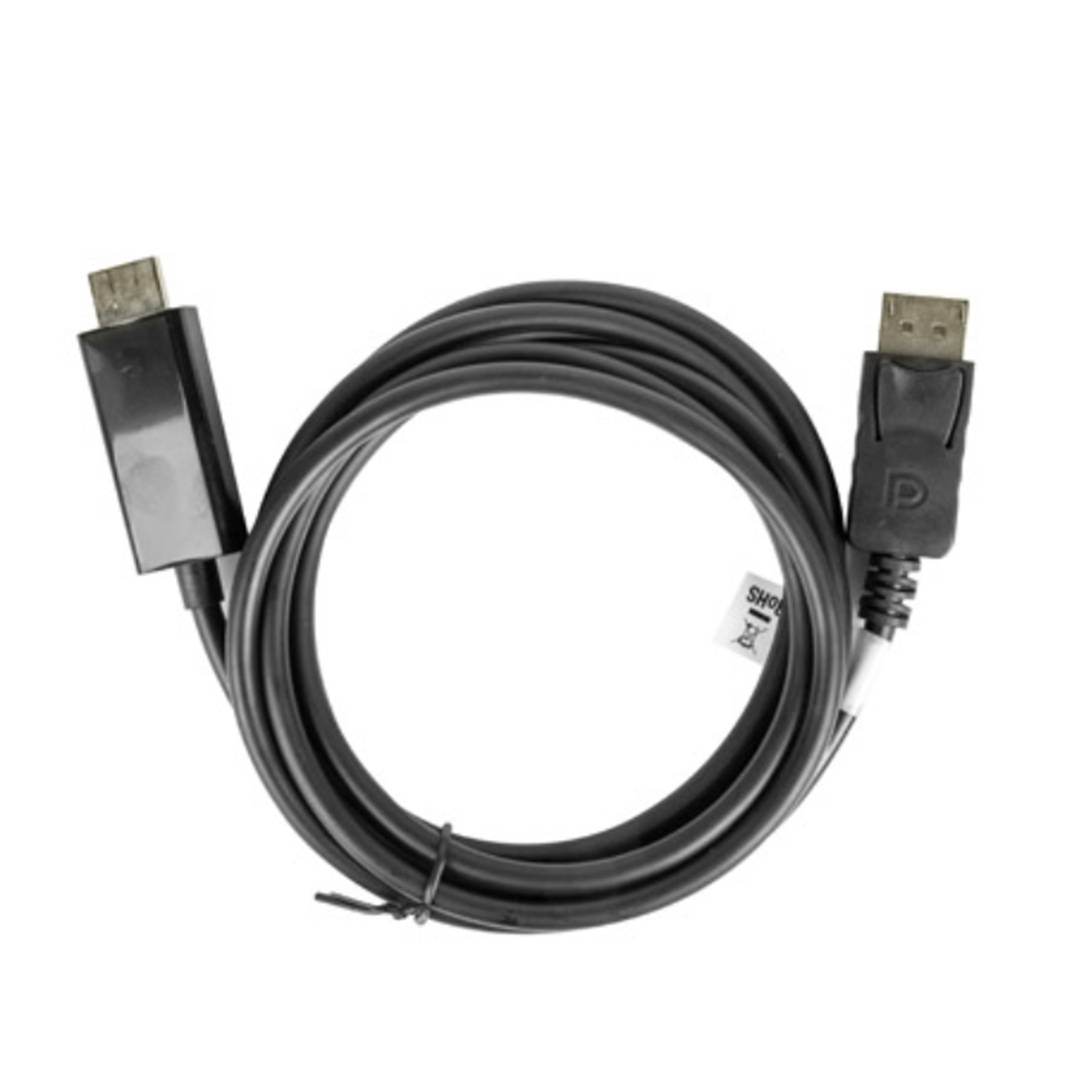 Cabo DisplayPort 1.1 para HDMI 8,64 Gb/s Lanberg preto 1,8 m