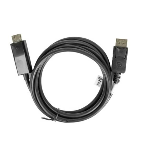 Cabo DisplayPort 1.1 para HDMI 8,64 Gb/s Lanberg preto 1,8 m