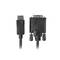 Displayport macho para DVI-D macho (24+1) cabo 1m preto Lanberg CA-DPDV-10CU-0010-BK