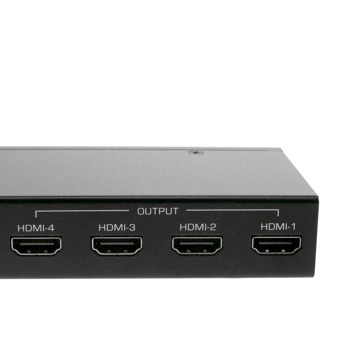 DisplayPort to HDMI Adapter with 4-Port videowall 4K UHD