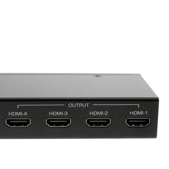 DisplayPort to HDMI Adapter with 4-Port videowall 4K UHD