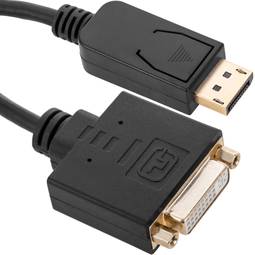 Adaptador HDMI Macho a Displayport V1.2 hembra / USB Macho 4K@30Hz negro -  Hiper Rack