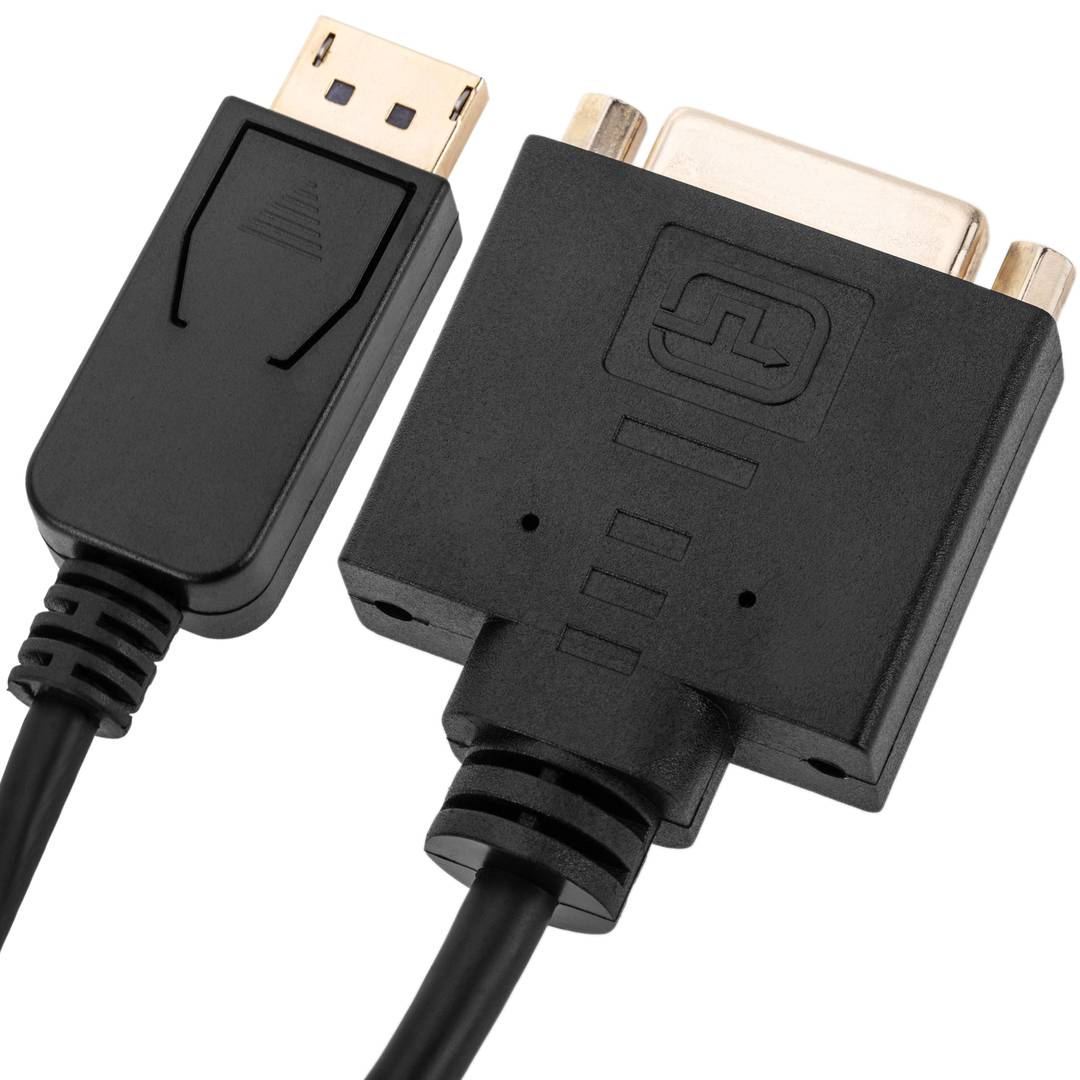 Adaptateur DisplayPort vers DVI-D 10cm active