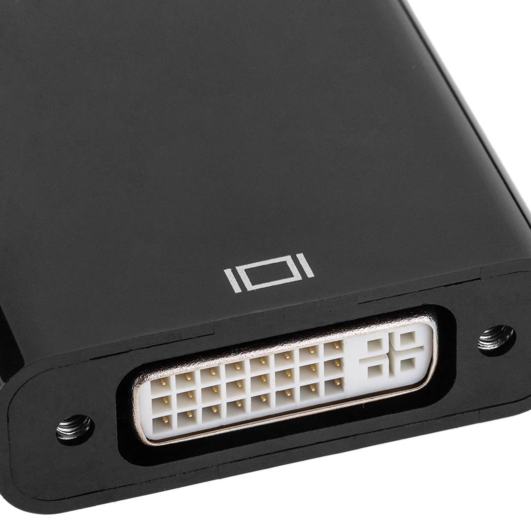 Adaptador DisplayPort a DVI-D pasivo 10 cm