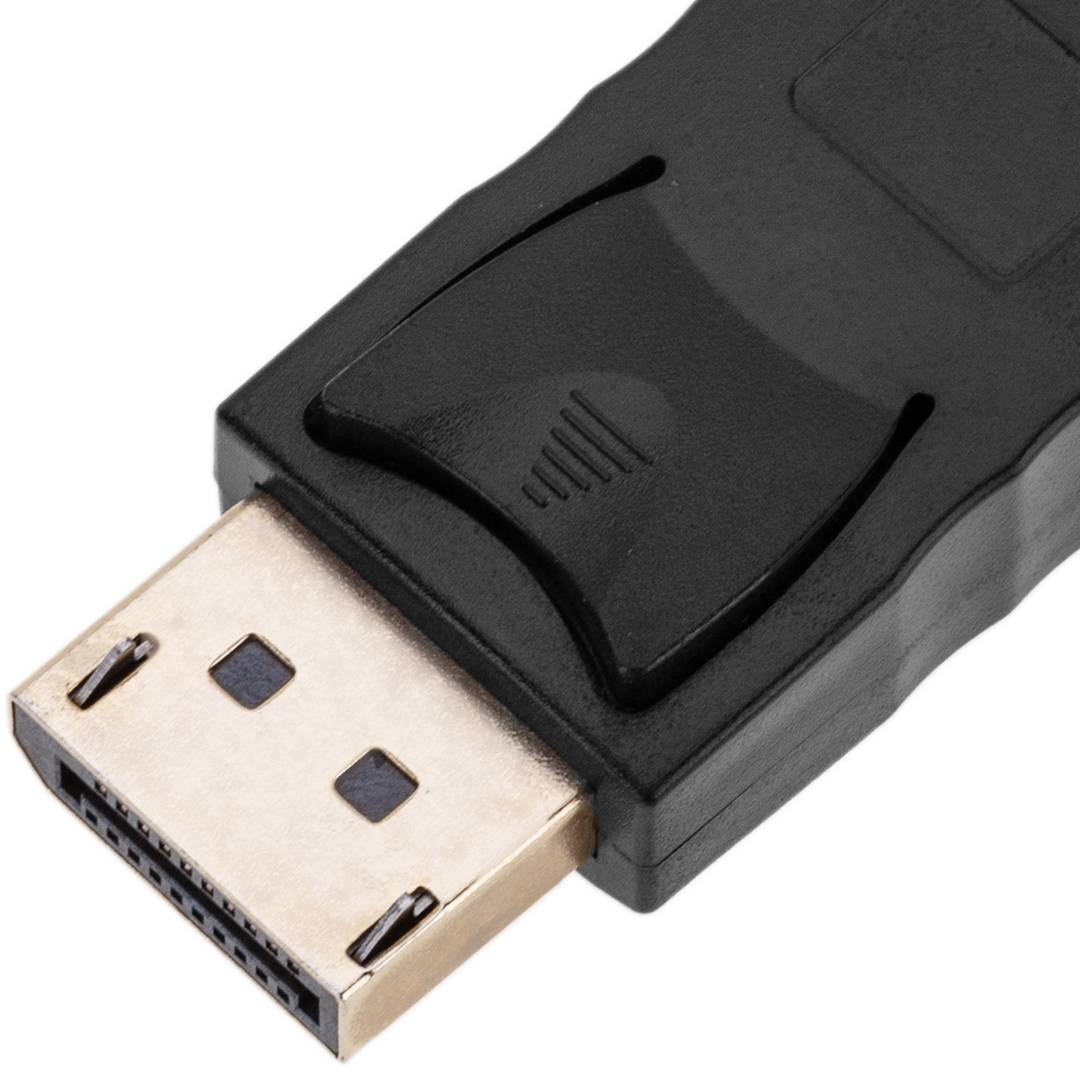 Adaptador DisplayPort a DVI-D pasivo 10 cm