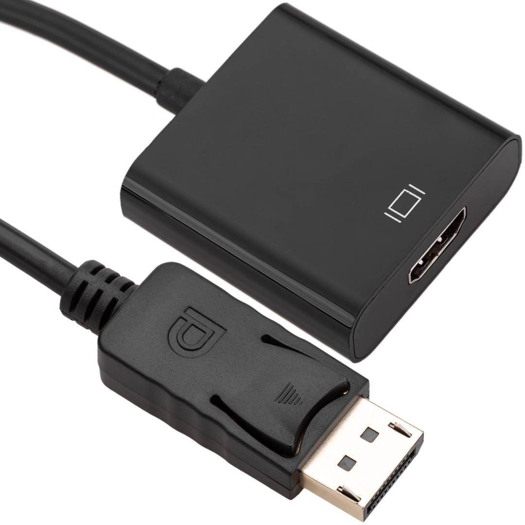 Adaptateur DisplayPort vers HDMI passif 10 cm - Cablematic