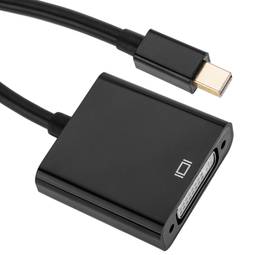 Adapter miniDisplayPort na DVI-D pasywne 15 cm