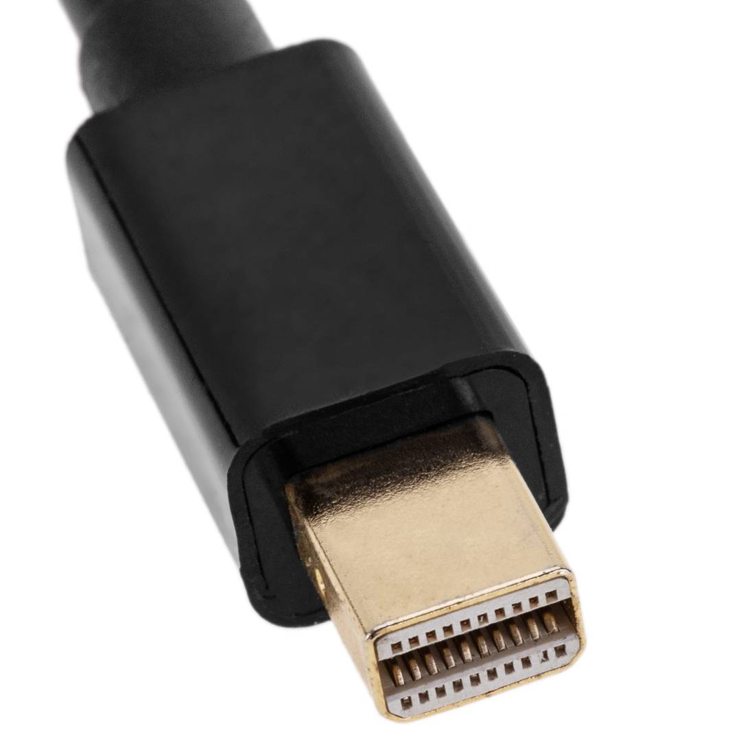 Adaptador miniDisplayPort a DVI-D Pasivo 15cm