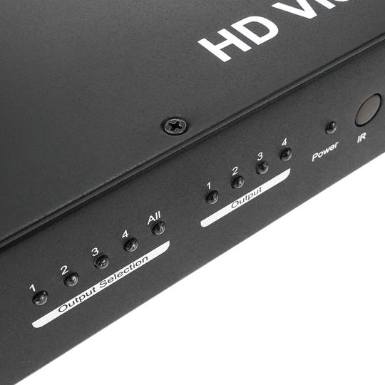 Videowall 4-ekranowa matryca wideo 2x2 1x4 4x1 HDMI CVBS VGA USB z możliwością rozbudowy