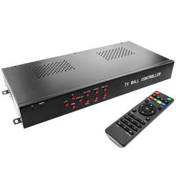 Videowall matriz de vídeo de 9 pantallas 3x3 HDMI DVI CVBS VGA
