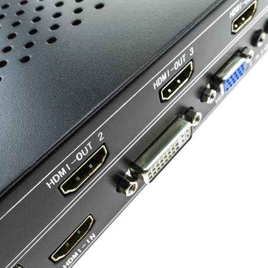 Video video matrice parete schermi 9 3x3 HDMI DVI VGA CVBS
