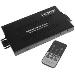 Commutateur vidéo HDMI 4x1 avec multi-écran simultané