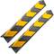 Reflective corner rubber protector for car 2-pack