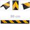 Reflective corner rubber protector for car 2-pack