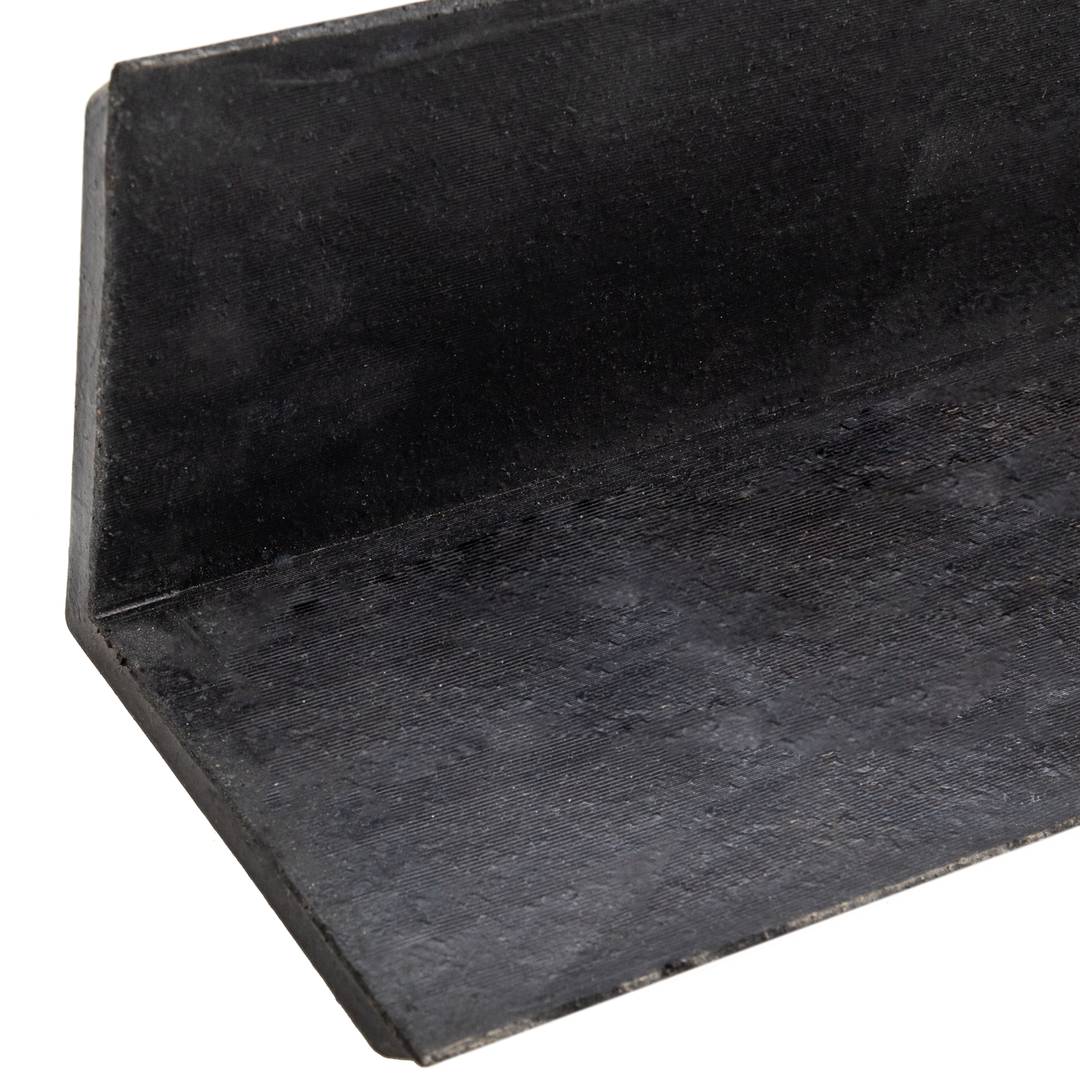 Reflective corner rubber protector for car 2-pack