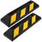 Topall de terra per rodes d'aparcament parking de goma 55 cm 2-pack