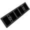 Topall de terra per rodes d'aparcament parking de goma 55 cm 2-pack