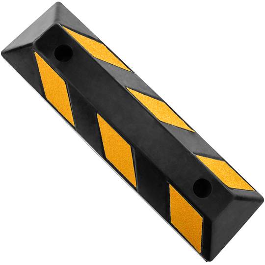 Topall de terra per rodes d'aparcament parking de goma 55 cm 2-pack