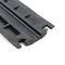 Passacavo a pavimento in gomma per la protezione elettrici canalina 1 vie 102 x 13 cm (2-PACK)