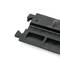 Passacavo a pavimento in gomma per la protezione elettrici canalina 1 vie 102 x 13 cm (2-PACK)
