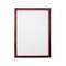 Flexibel magnetisch frame rood A4 voor borden met magneet (10 eenheden)